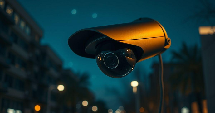 Câmera de segurança com visão noturna: proteção eficaz durante a noite