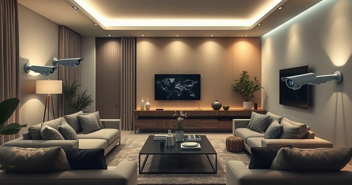 Sistema de monitoramento residencial garante segurança e tranquilidade para sua casa